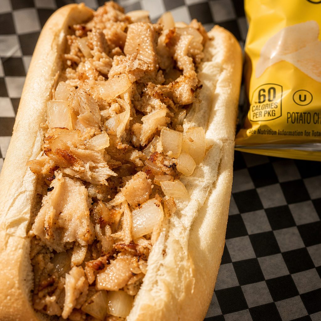 Cheese steak.