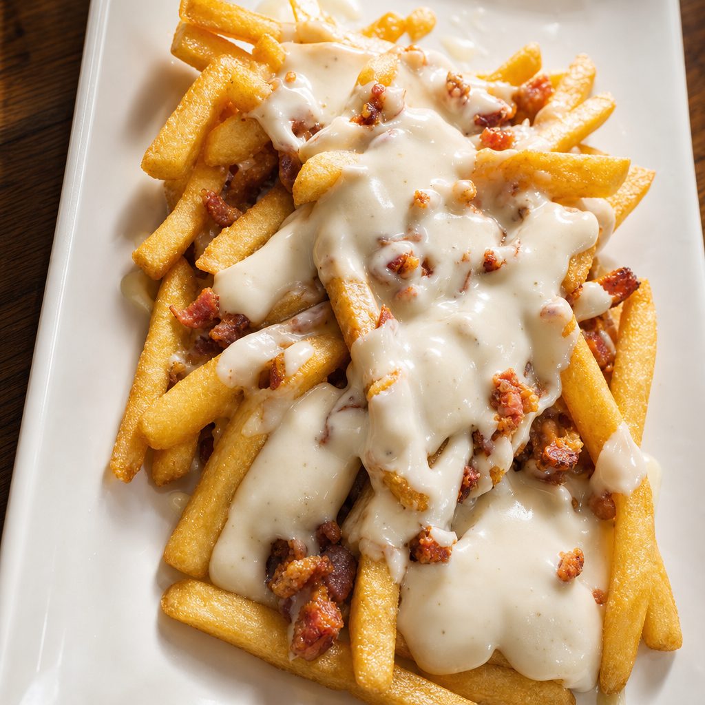 Bacon Cheese Fries.