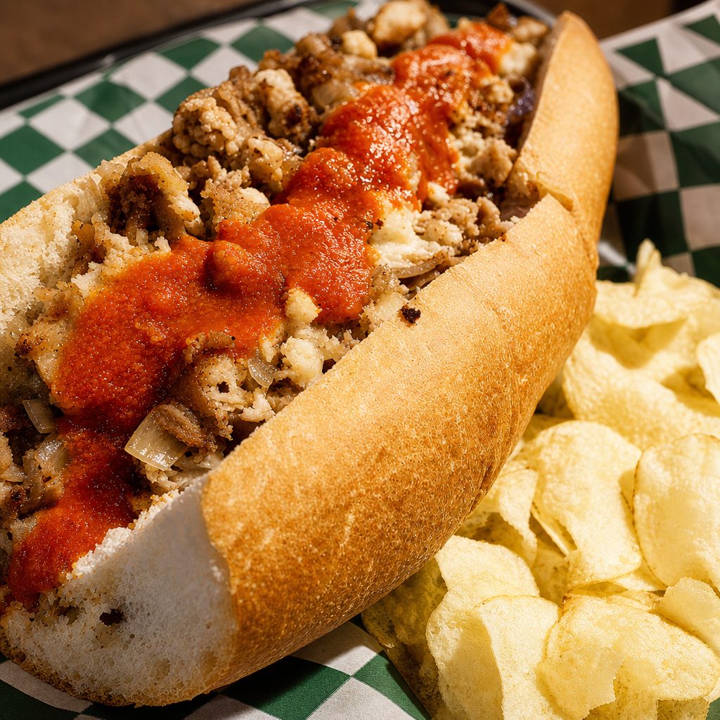 Chicken Cheese Steak.